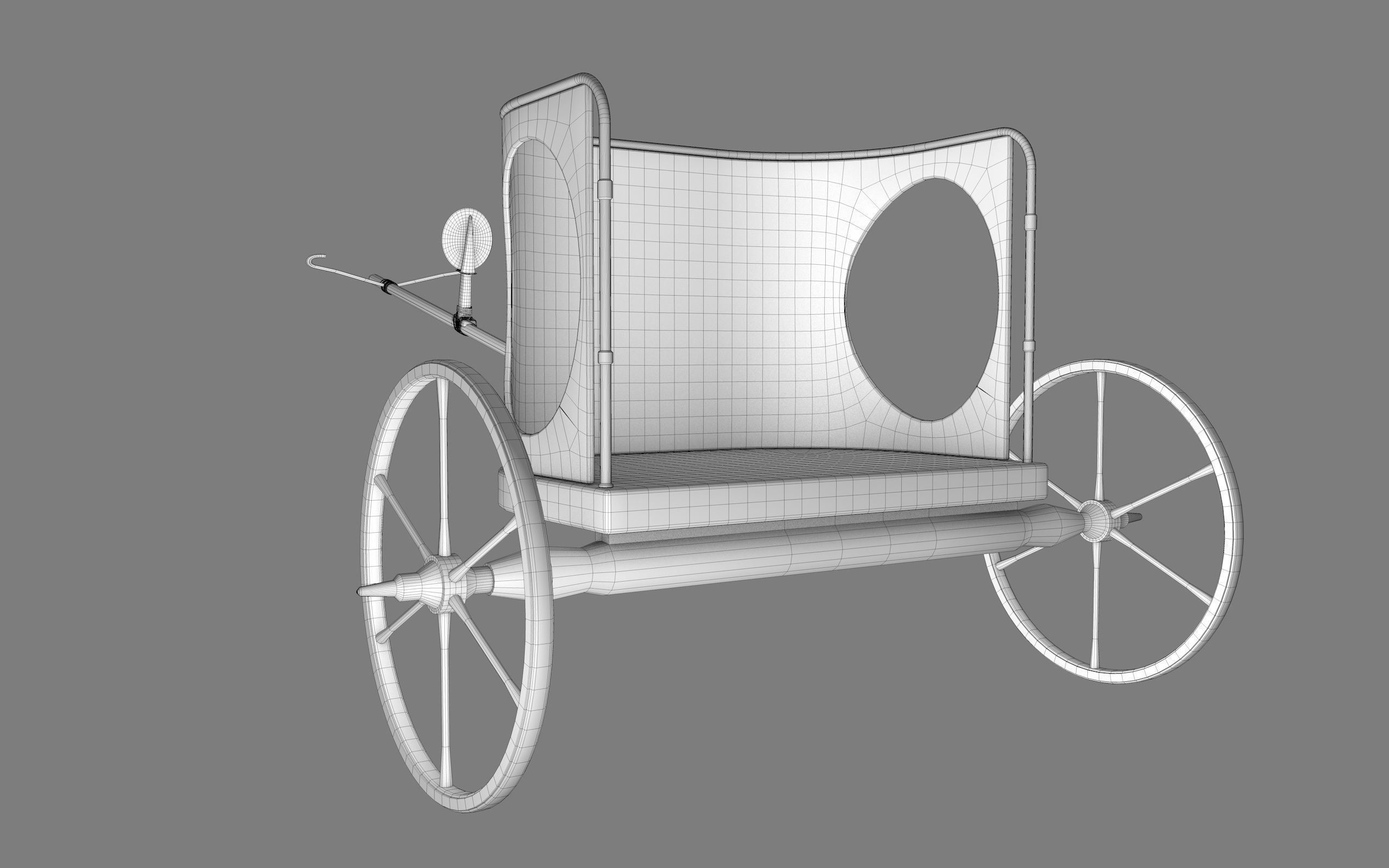 ANCIENT EGYPTIAN CHARITY 3D MODEL Low-poly 3D model_35