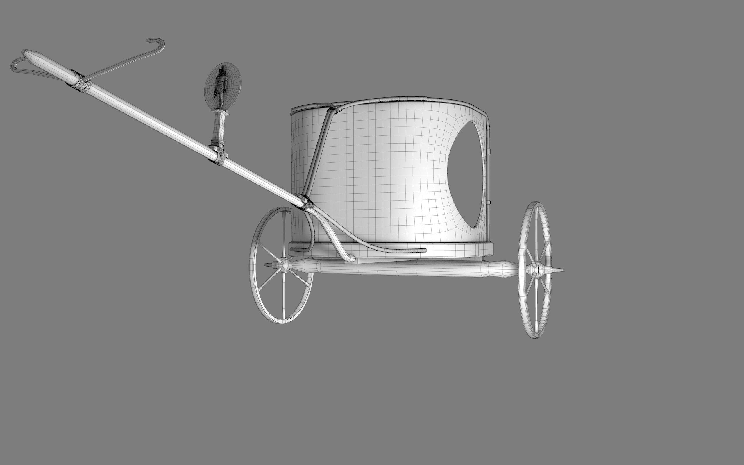 ANCIENT EGYPTIAN CHARITY 3D MODEL Low-poly 3D model_43