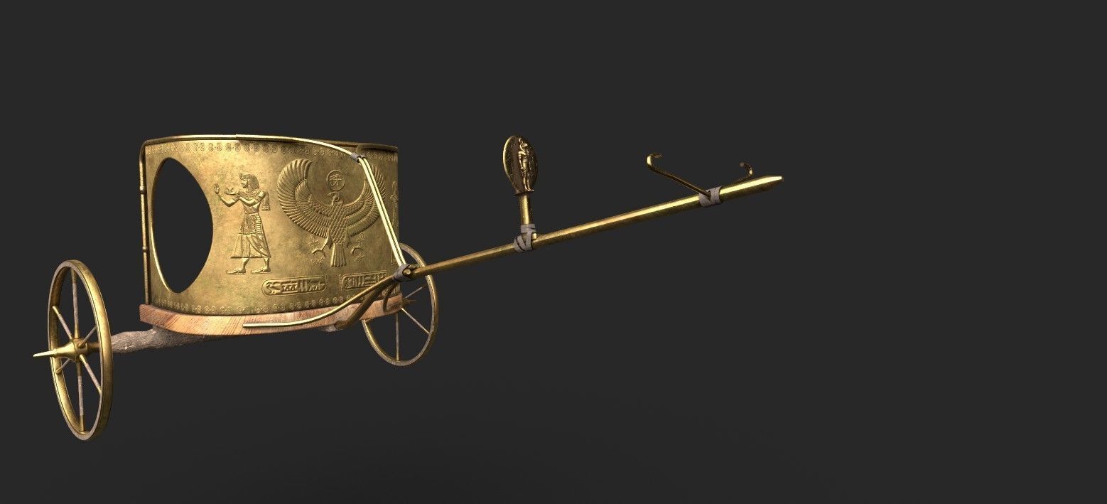 ANCIENT EGYPTIAN CHARITY 3D MODEL Low-poly 3D model_27