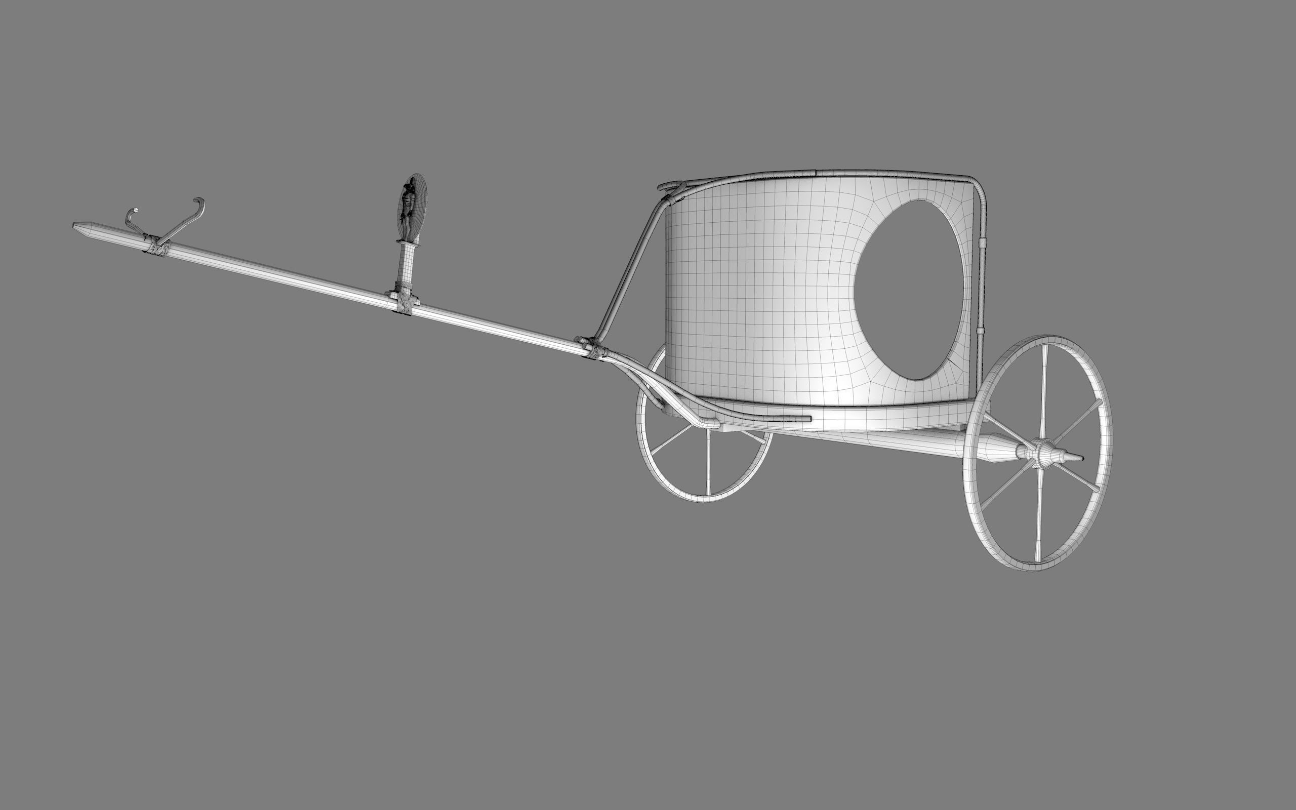 ANCIENT EGYPTIAN CHARITY 3D MODEL Low-poly 3D model_33