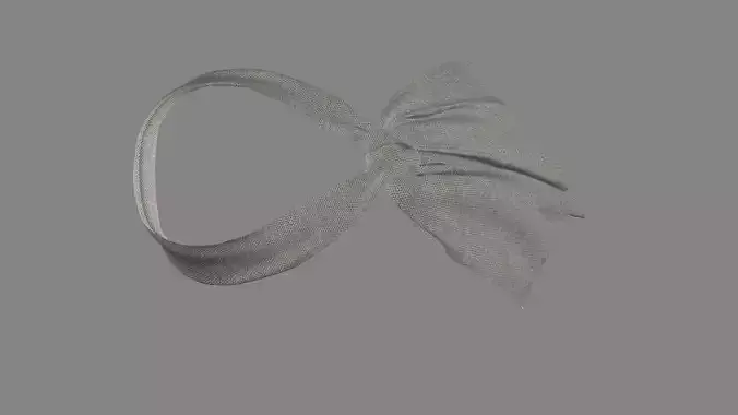 Dress collars scarves and necklaces decorated 3d models