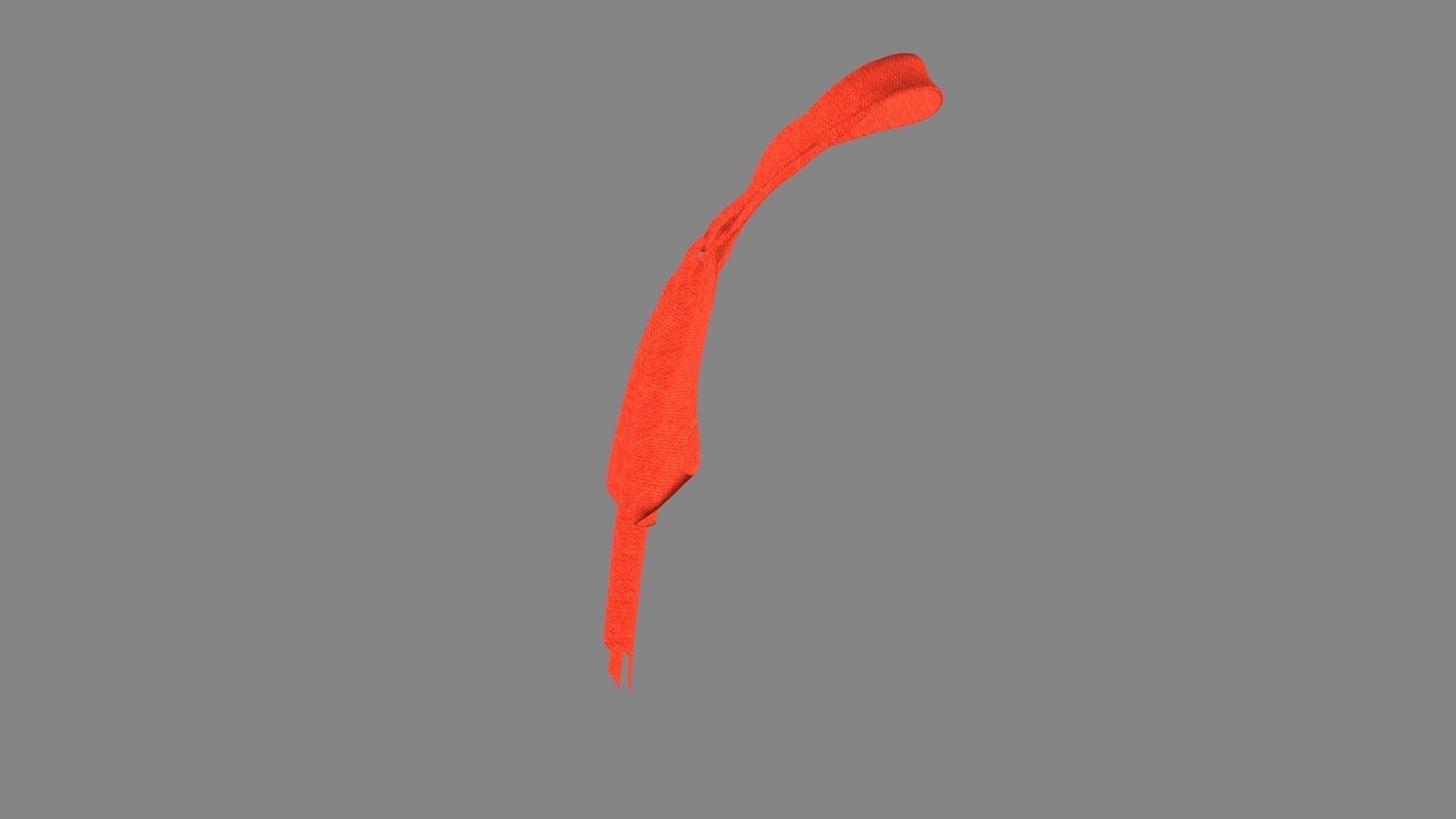 Dress collars scarves and necklaces decorated 3d models 3D model_3