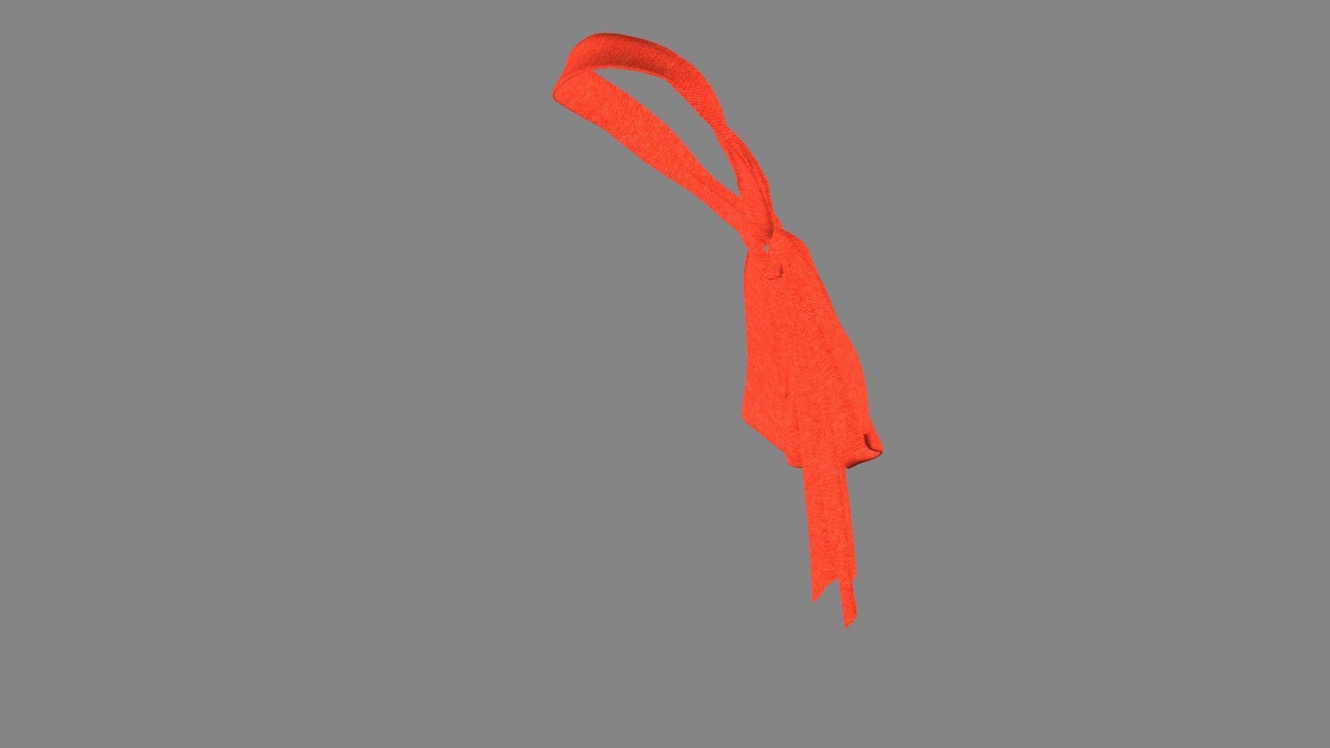 Dress collars scarves and necklaces decorated 3d models 3D model_5