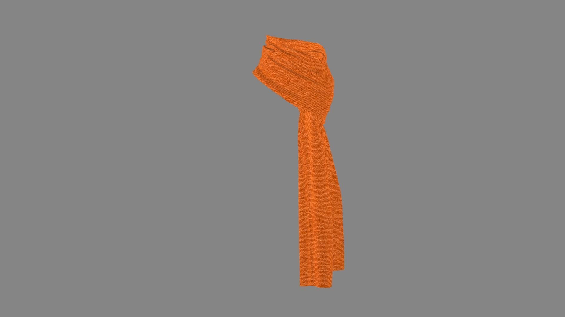 Dress collars scarves and necklaces decorated 3d models 3D model_5