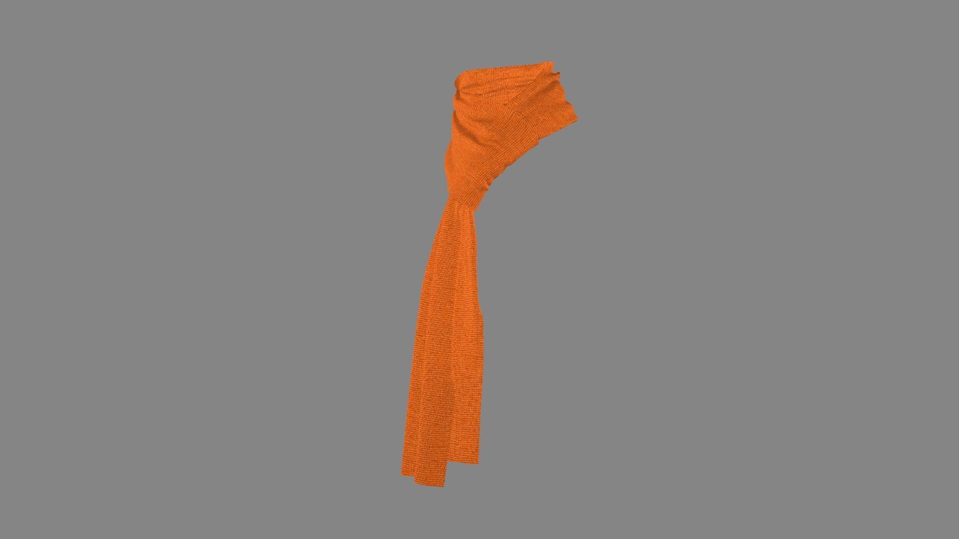 Dress collars scarves and necklaces decorated 3d models 3D model_6