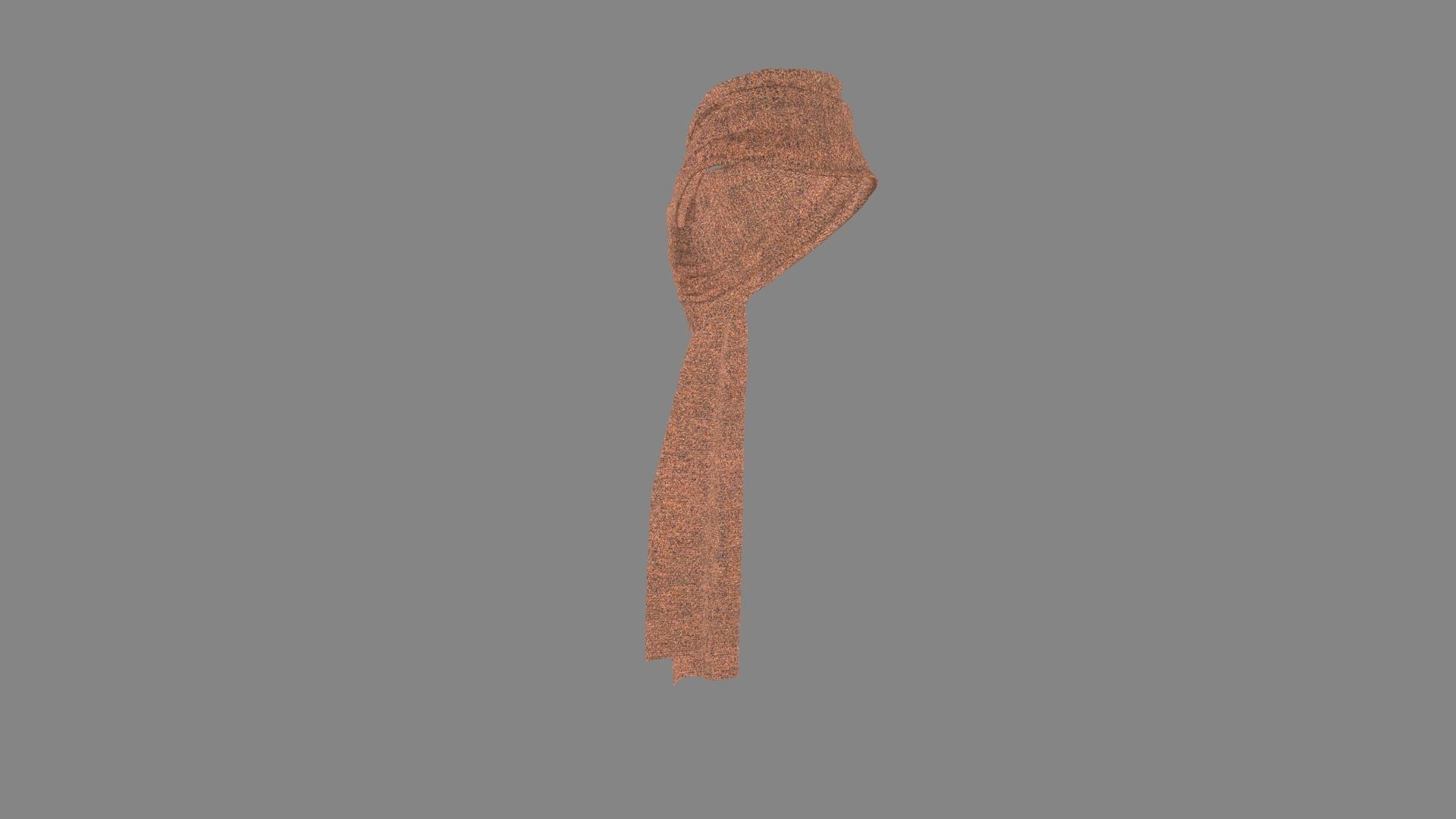 Dress collars scarves and necklaces decorated 3d models 3D model_6