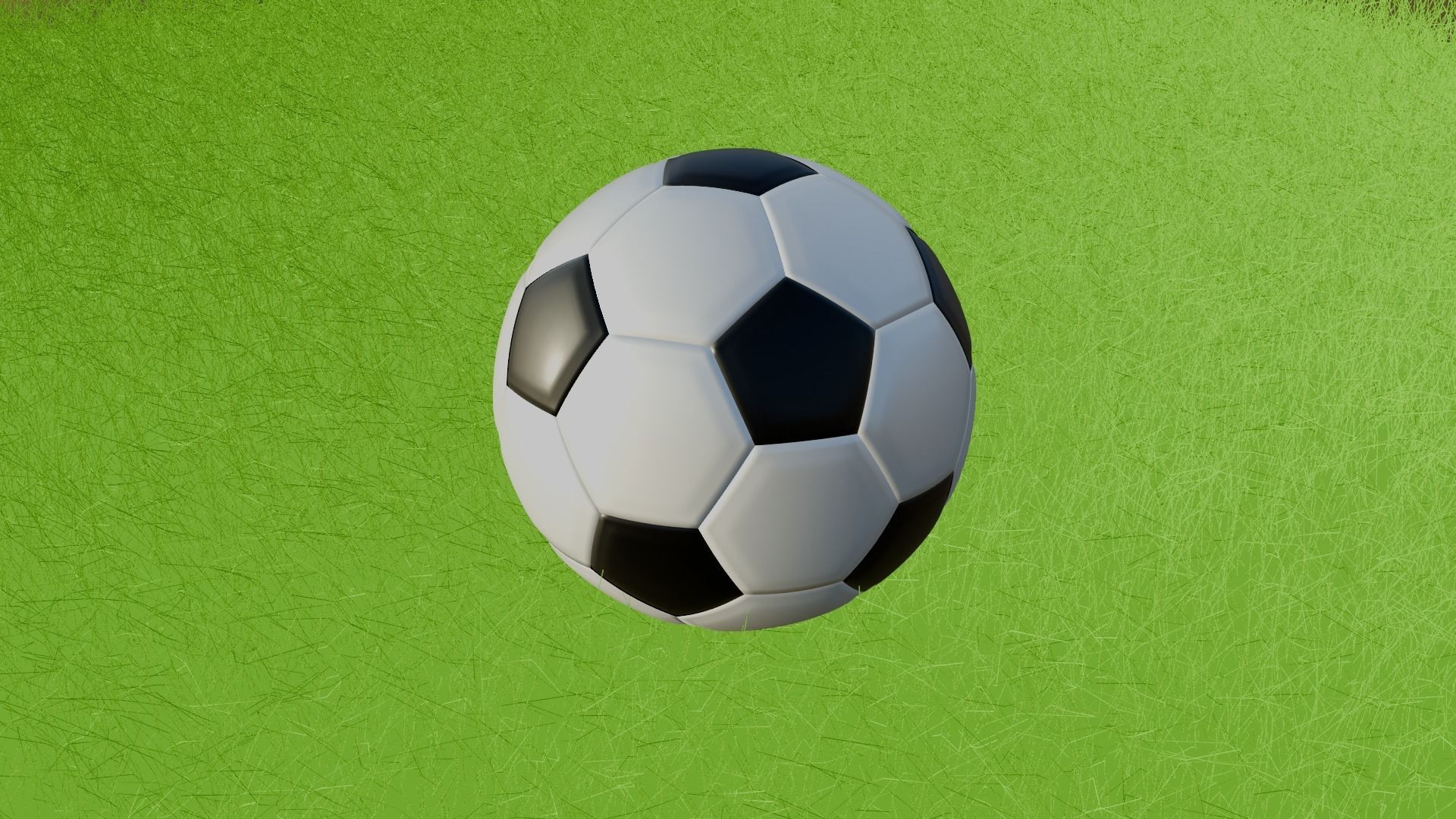 soccer ball Free low-poly 3D model_1