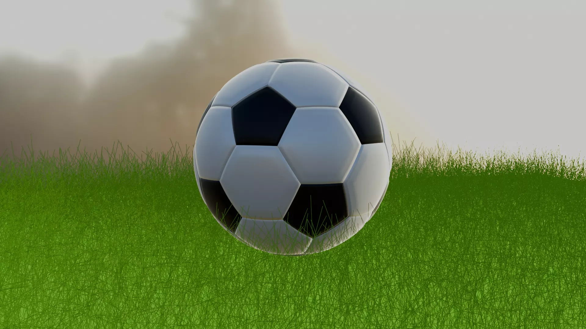 soccer ball Free low-poly 3D model_0