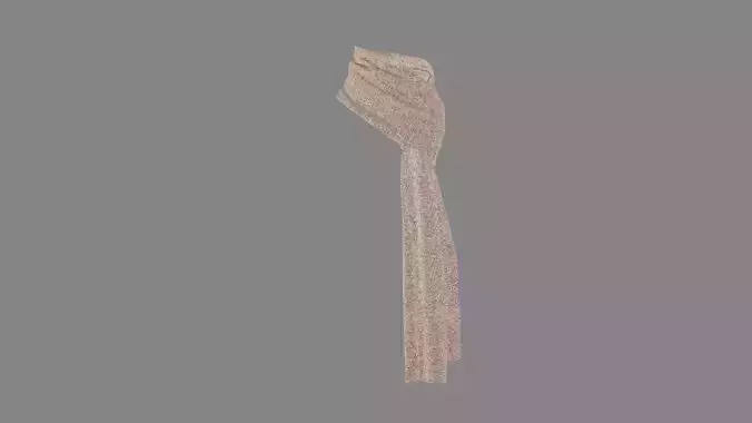 Dress collars scarves and necklaces decorated 3d models