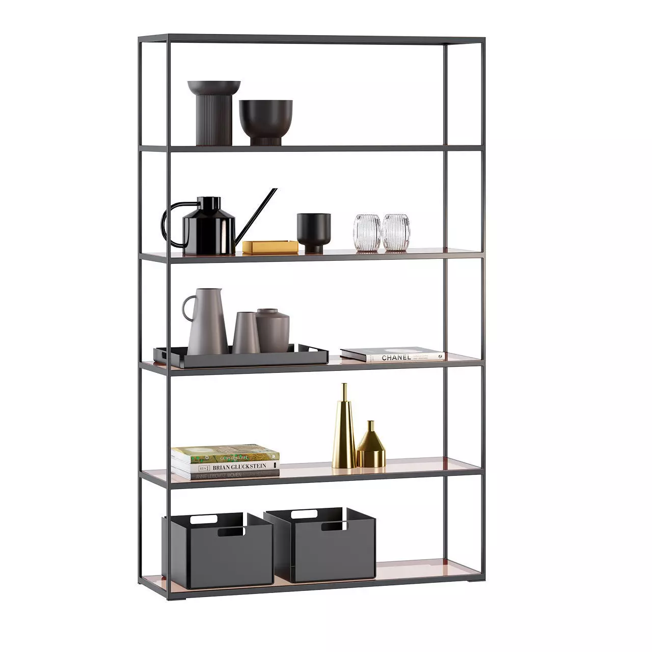 Cameo Bookcase by Christine Kroncke 3D model_0