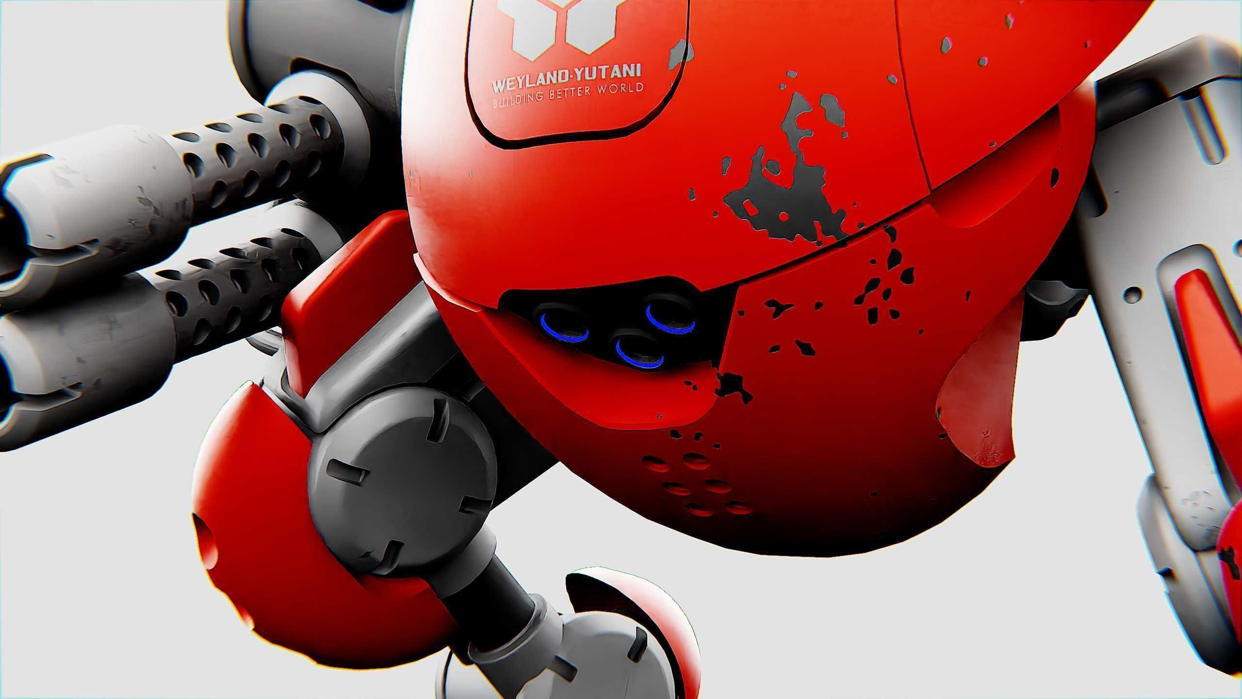 MILITARY BOT M-200 Rigged for Unreal Engine - Unity - MIXAMO 3D model_23