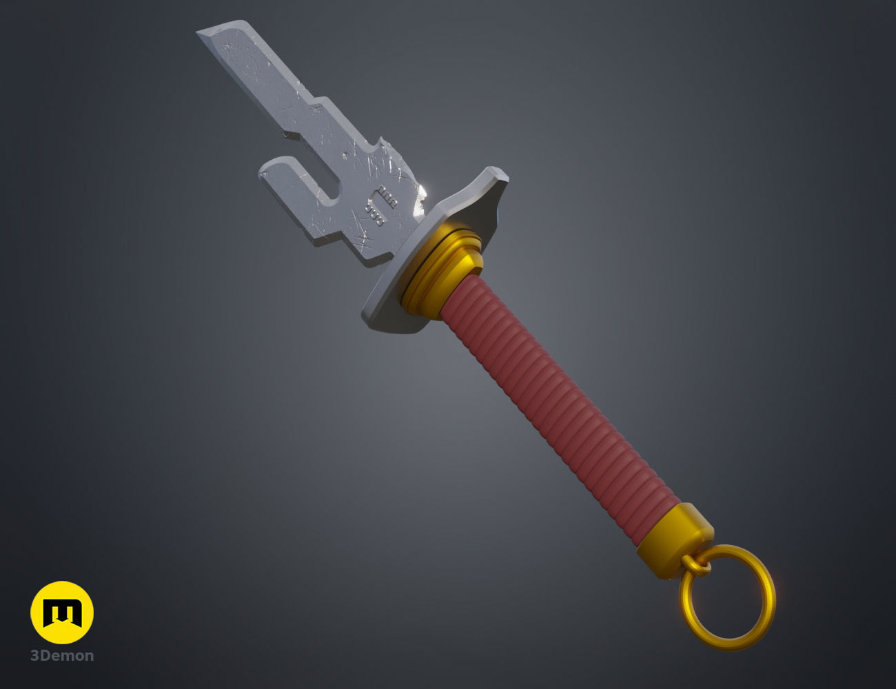 Inverted Spear of Heaven - Jujutsu Kaisen 3D print model_7