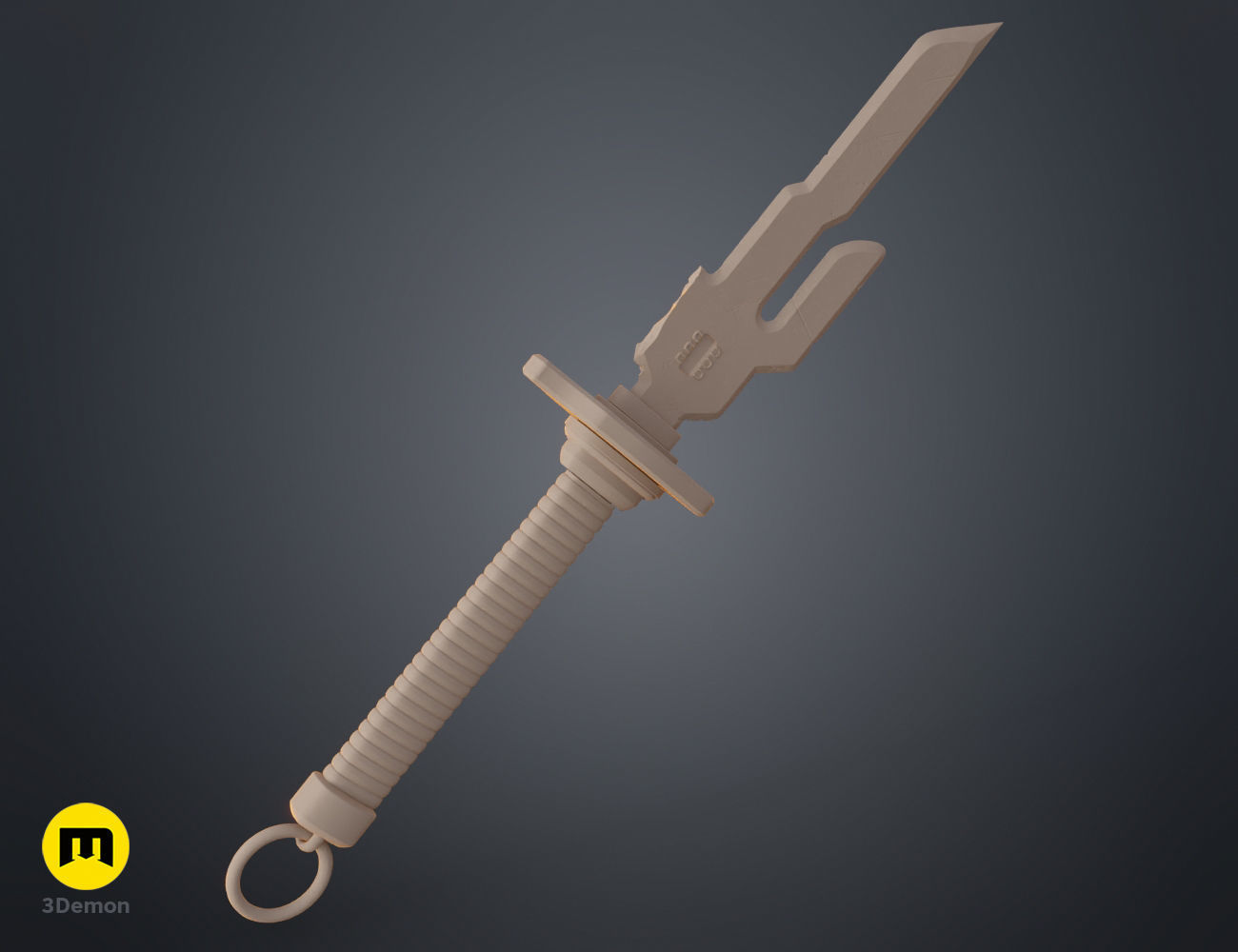 Inverted Spear of Heaven - Jujutsu Kaisen 3D print model_8