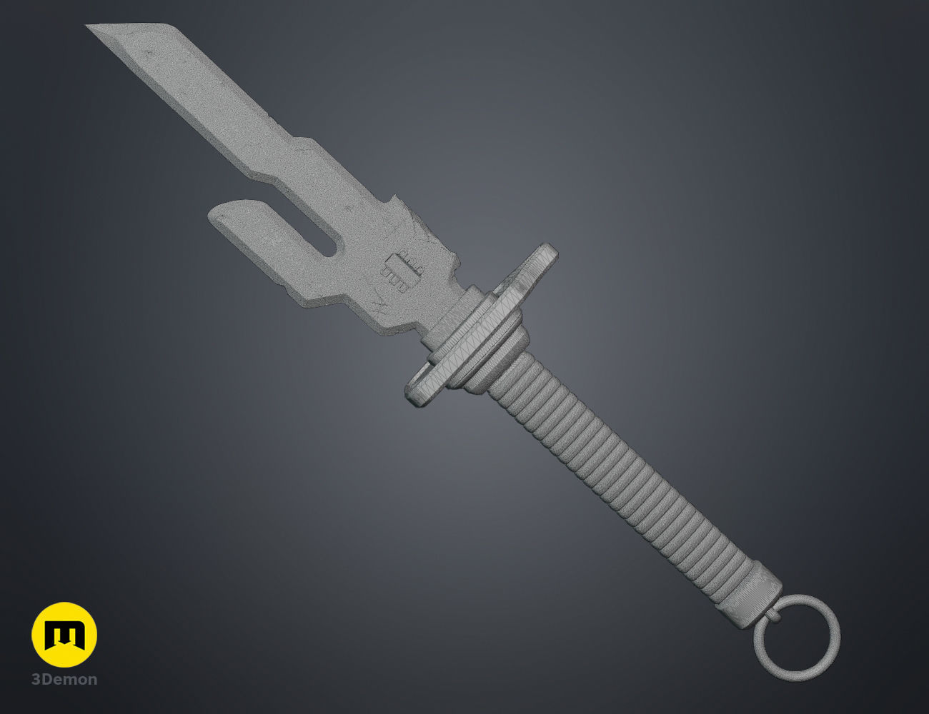 Inverted Spear of Heaven - Jujutsu Kaisen 3D print model_14