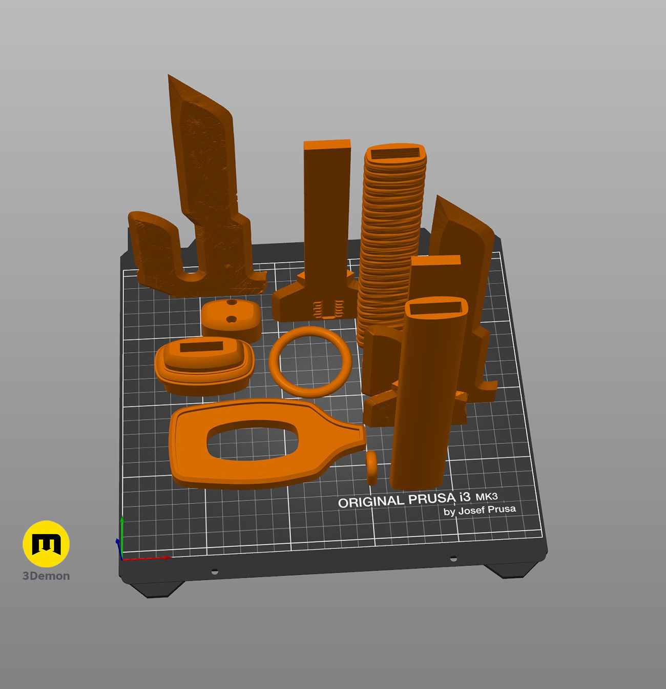 Inverted Spear of Heaven - Jujutsu Kaisen 3D print model_5