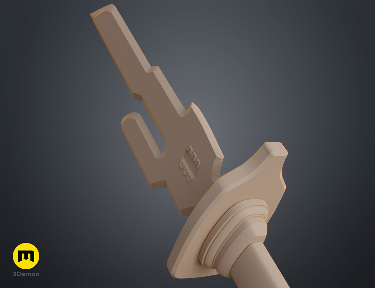 Inverted Spear of Heaven - Jujutsu Kaisen 3D print model_6