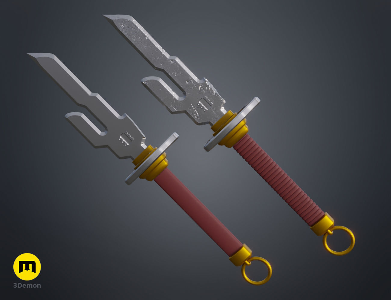 Inverted Spear of Heaven - Jujutsu Kaisen 3D print model_2