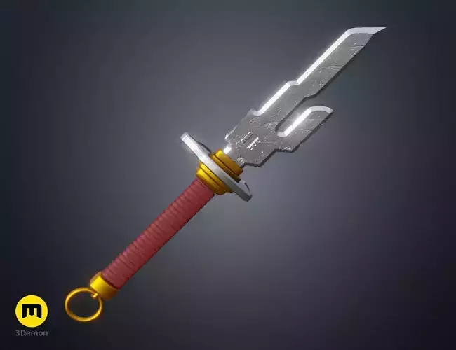 Inverted Spear of Heaven - Jujutsu Kaisen 3D print model Inverted Spear of Heaven - Jujutsu Kaisen 3D print model