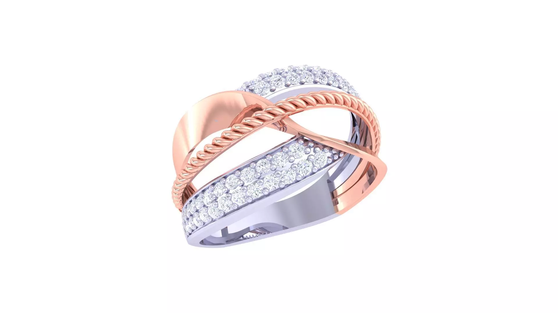 DIAMOND RING 3D print model_0