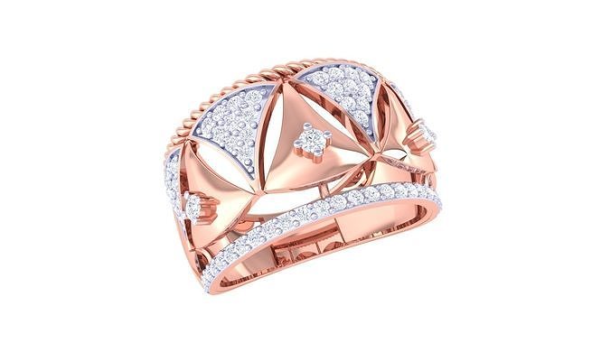 DIAMOND RING 3D print model