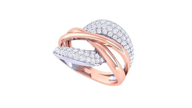 DIAMOND RING 3D print model