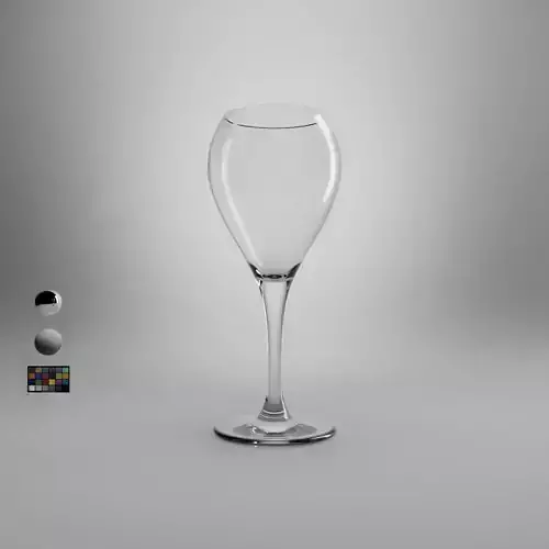 Sauternes Dessert Wine Glass 3D model