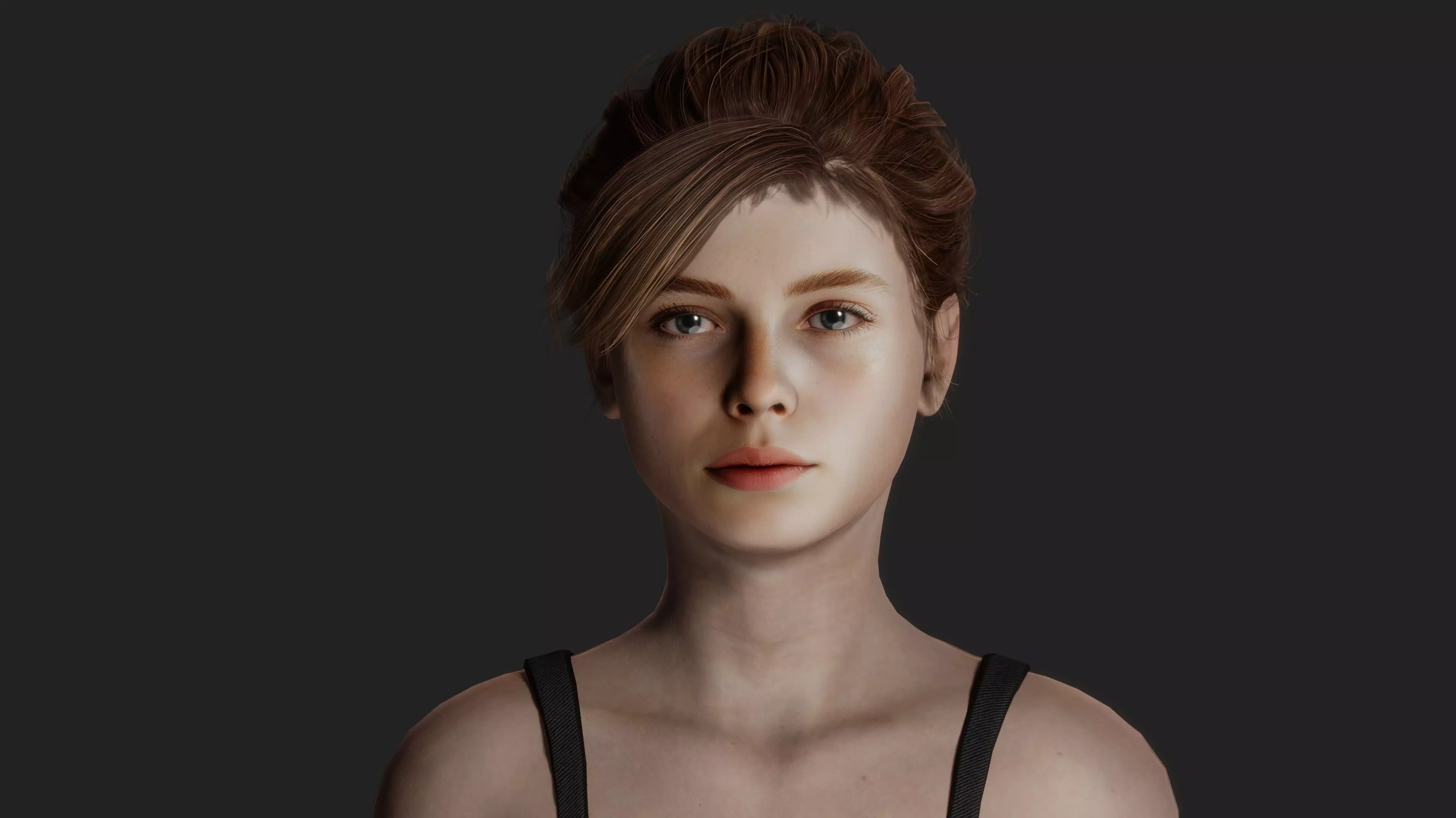 Summer Chic University Student 3D model