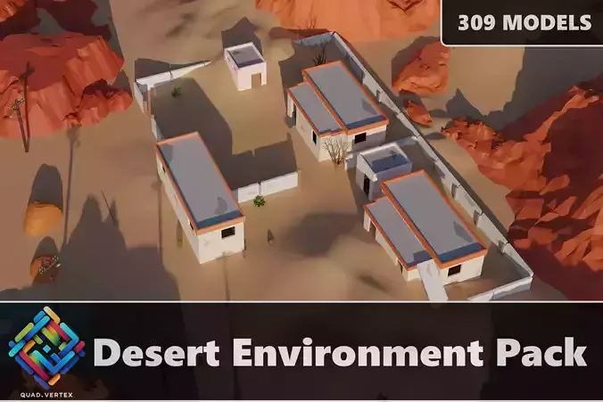 Desert Environment 3D Pack