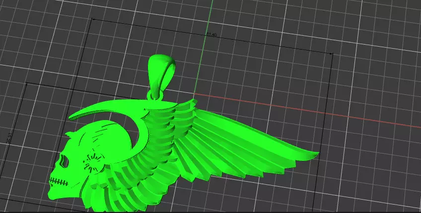 hells angel 3D print model_1