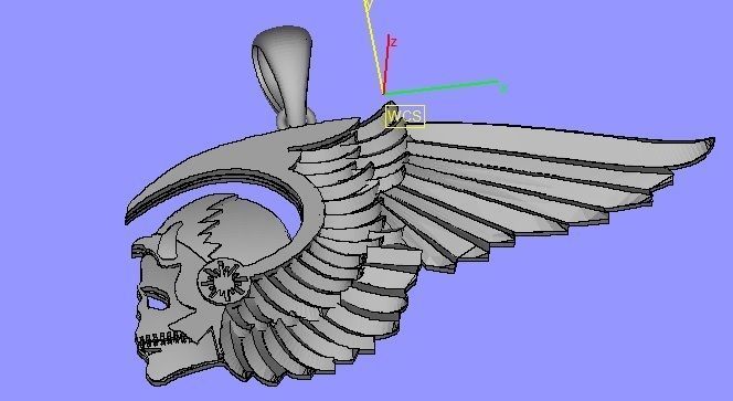 hells angel 3D print model_3