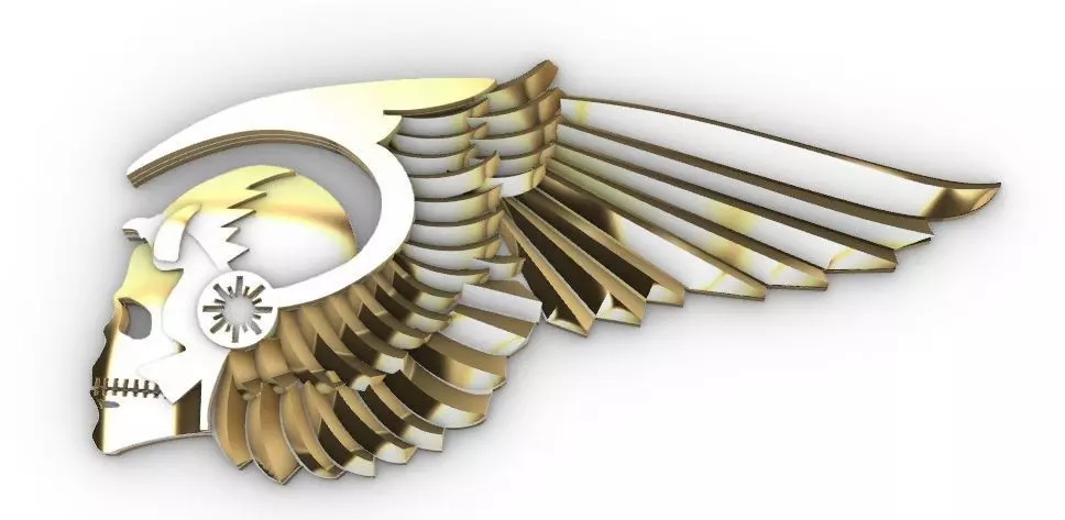 hells angel 3D print model_0