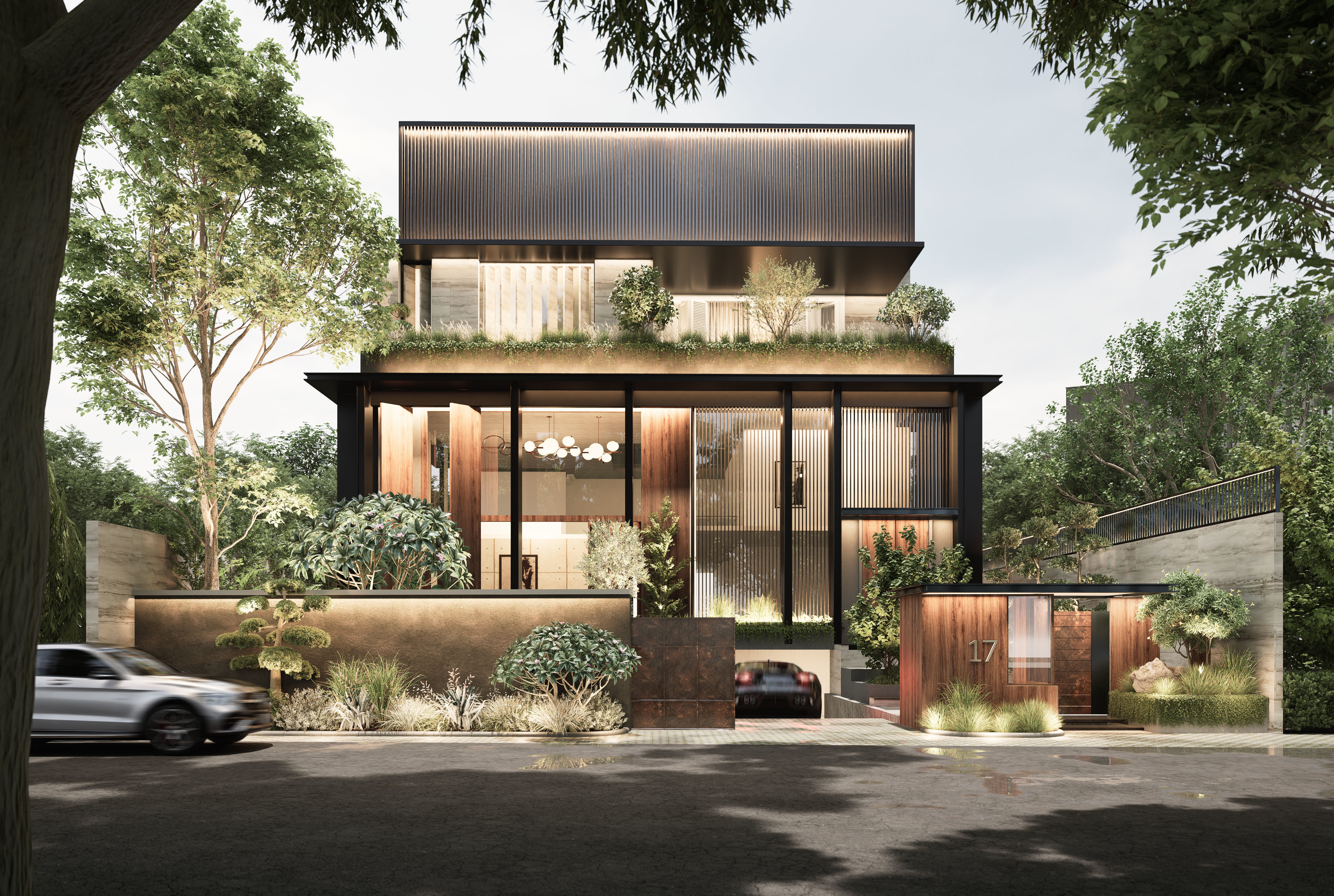 Residence 17 Sketchup 3D Model and D5 Render Module 3D model_7