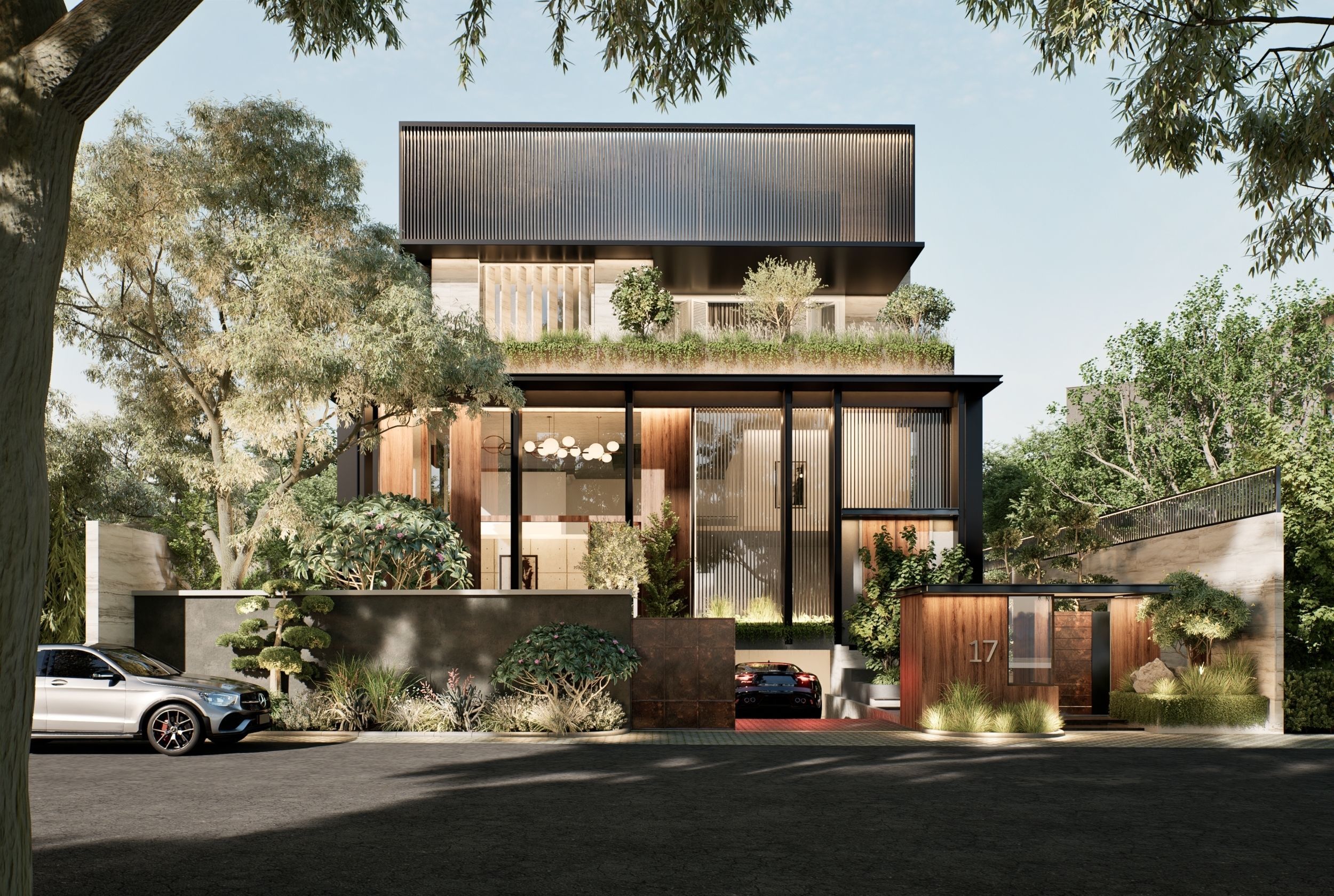 Residence 17 Sketchup 3D Model and D5 Render Module 3D model_4