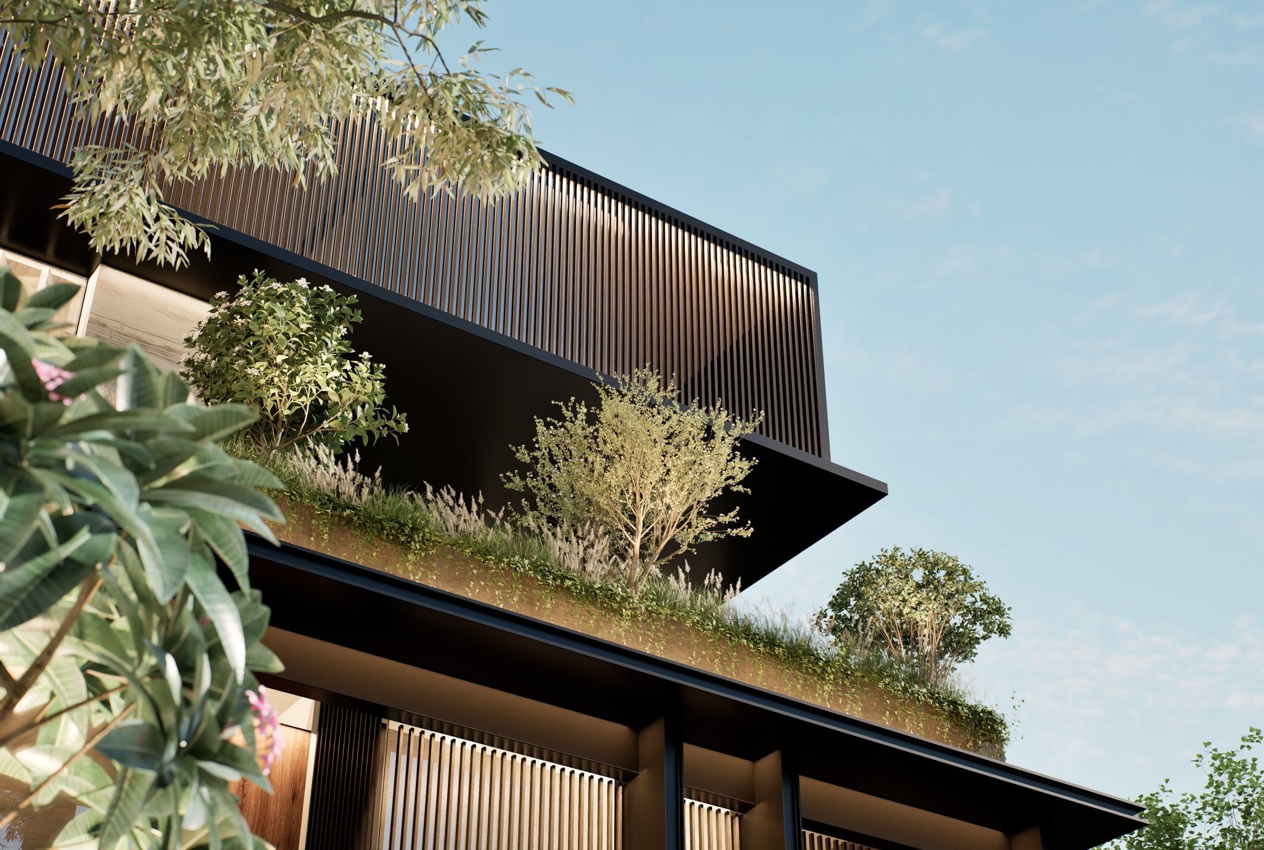 Residence 17 Sketchup 3D Model and D5 Render Module 3D model_5