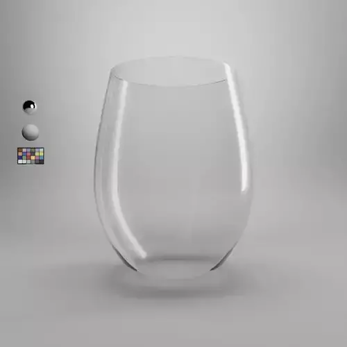 Stemless Wine Tumbler 3D model