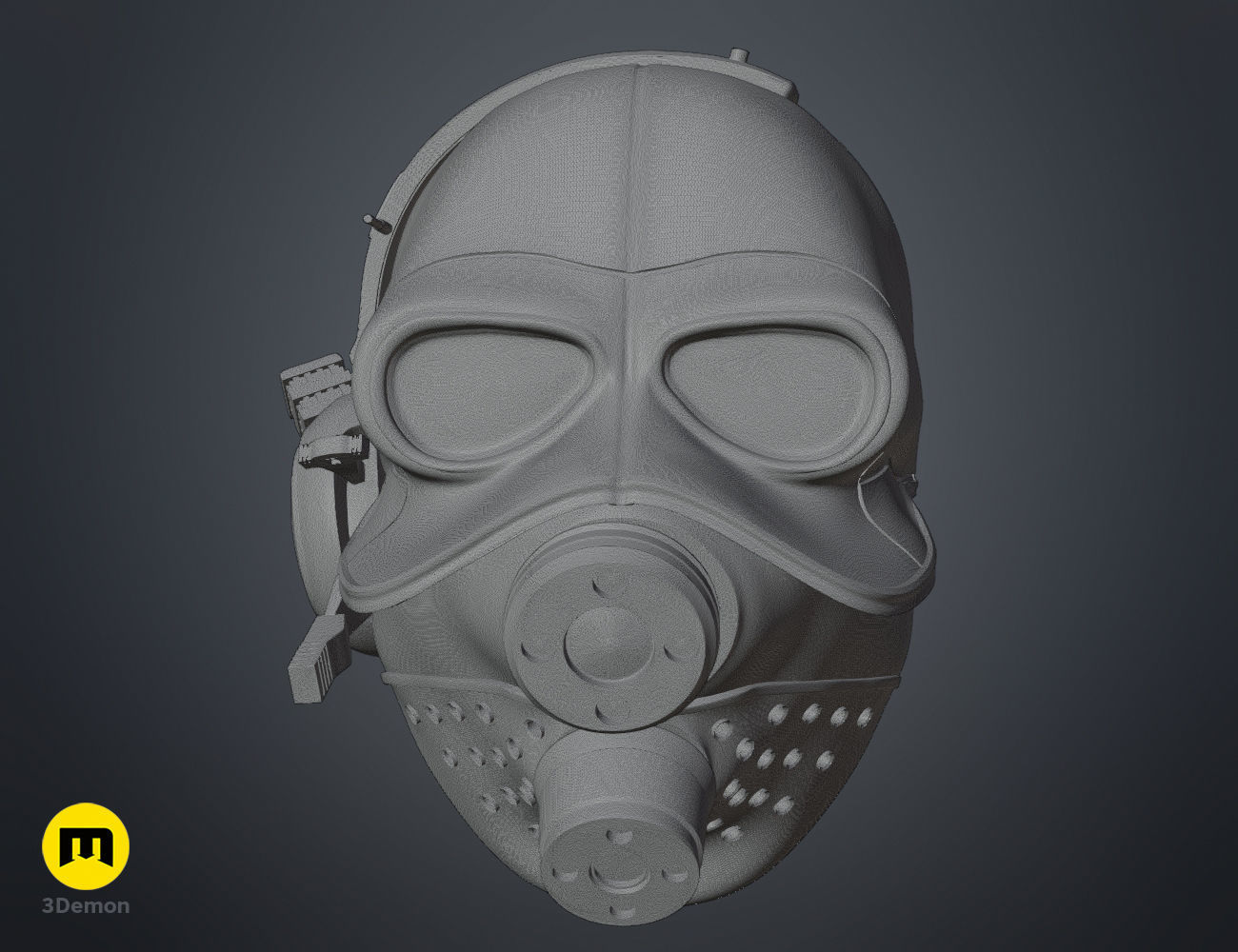 Combine Soldier mask - Half Live 3D print model_21