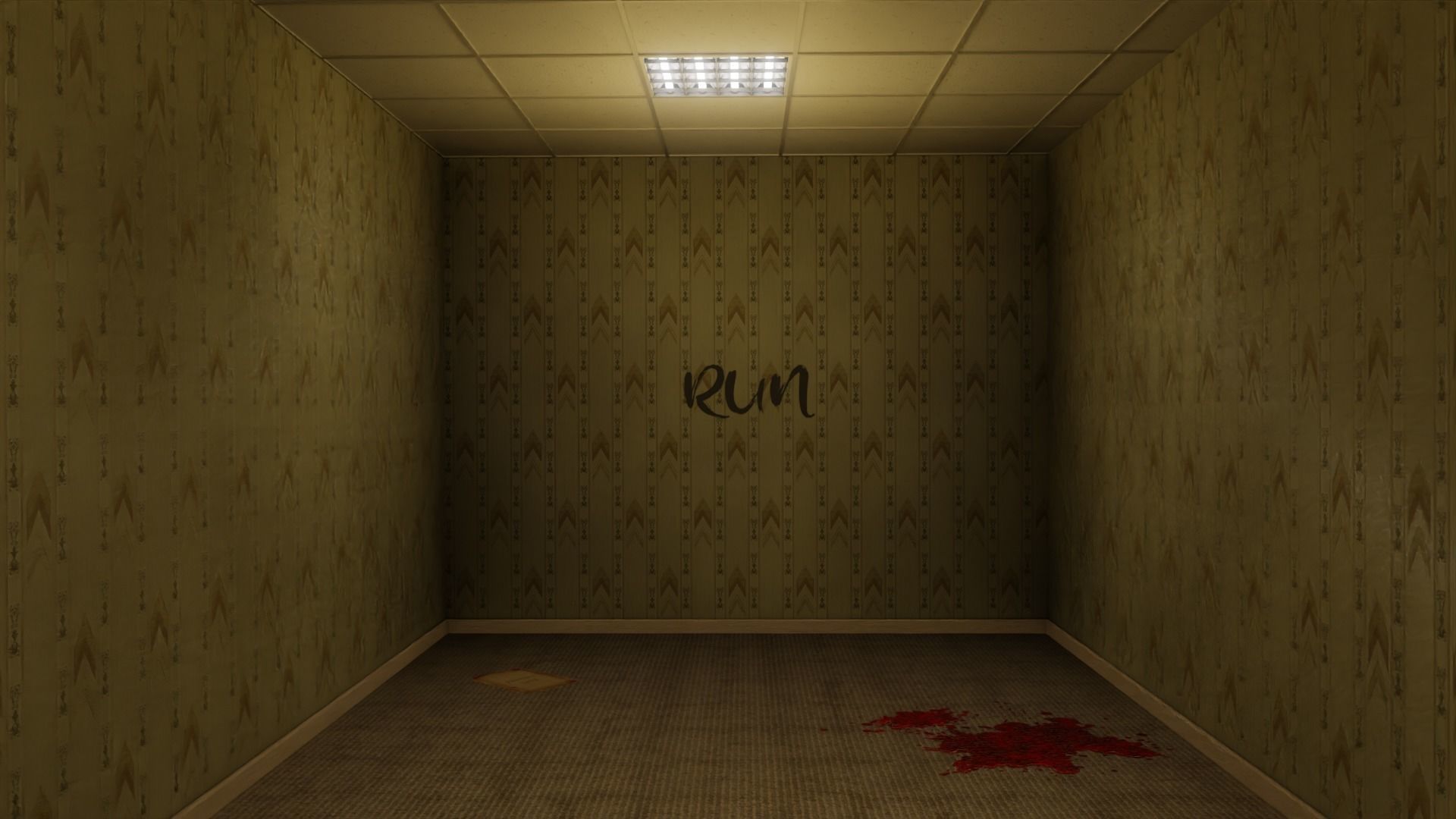 The Backrooms Maze 3D model_6