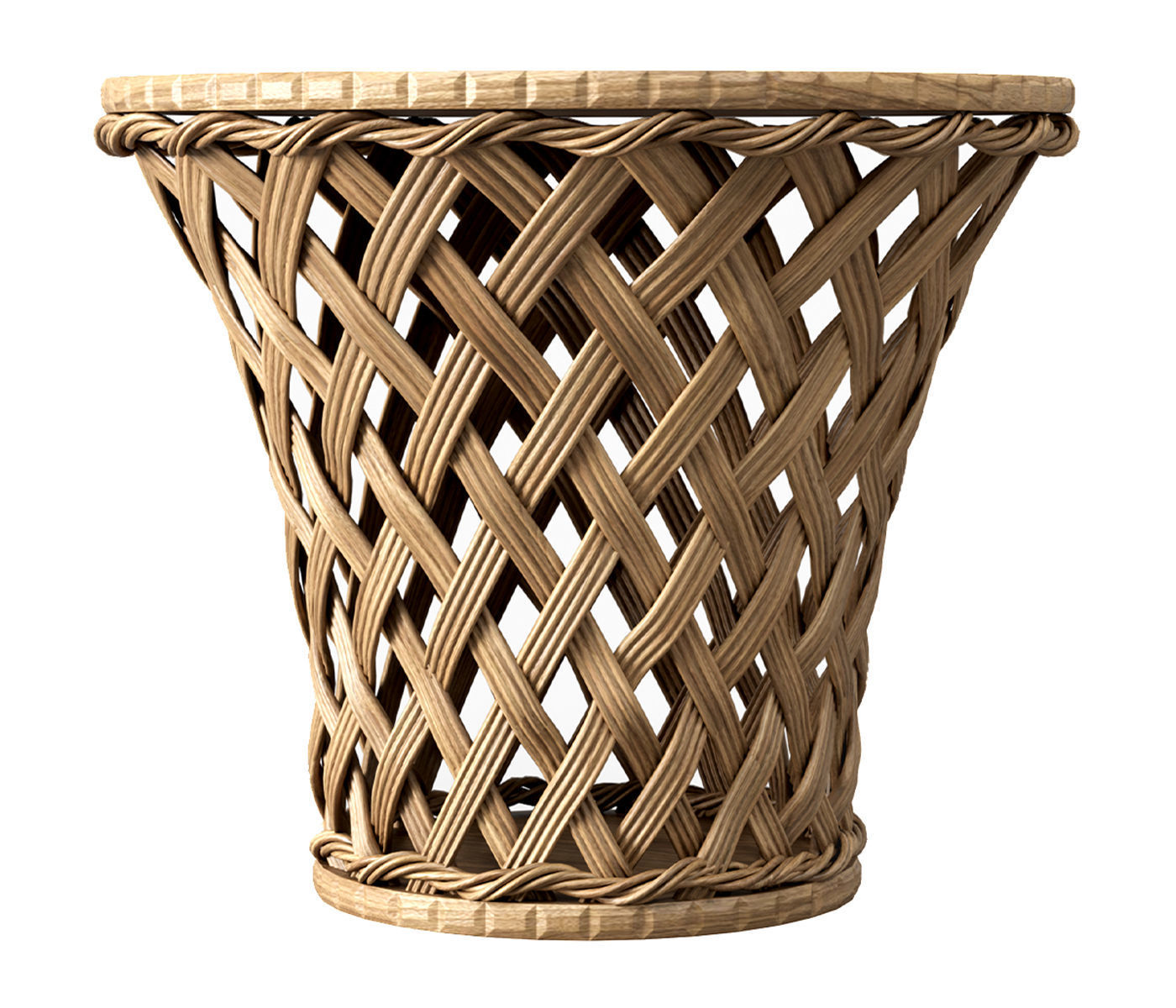 Basket Table 3D model_2