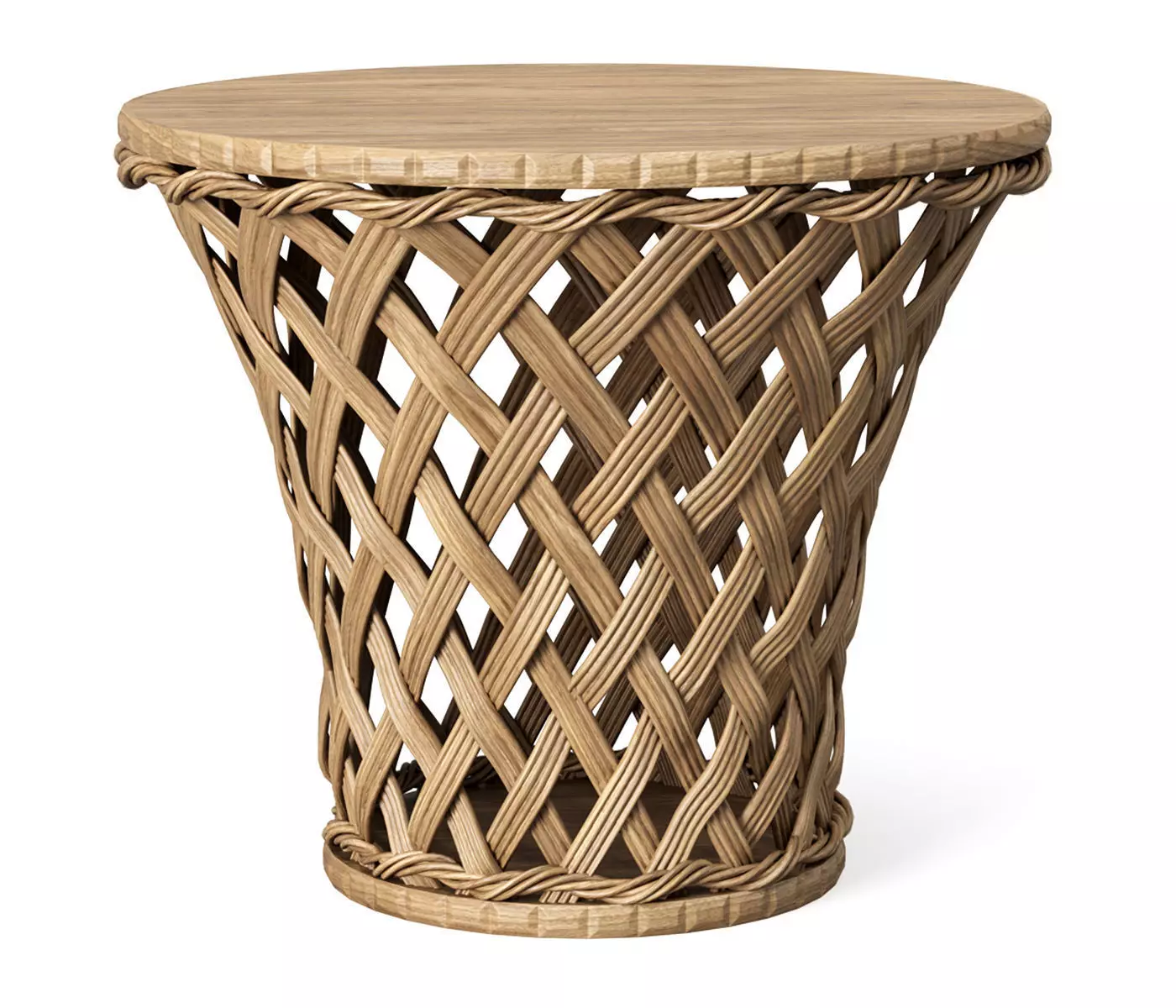 Basket Table 3D model_0