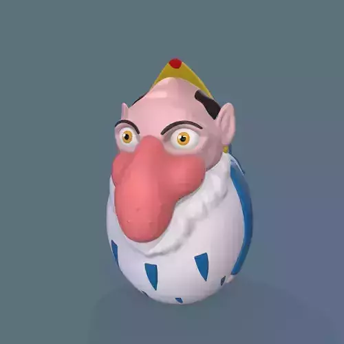 The Boy and the heron for 3D printing EGG 3D print model