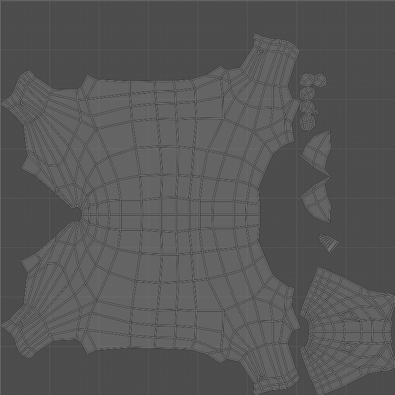 Stylized PIG Low-poly 3D model_11