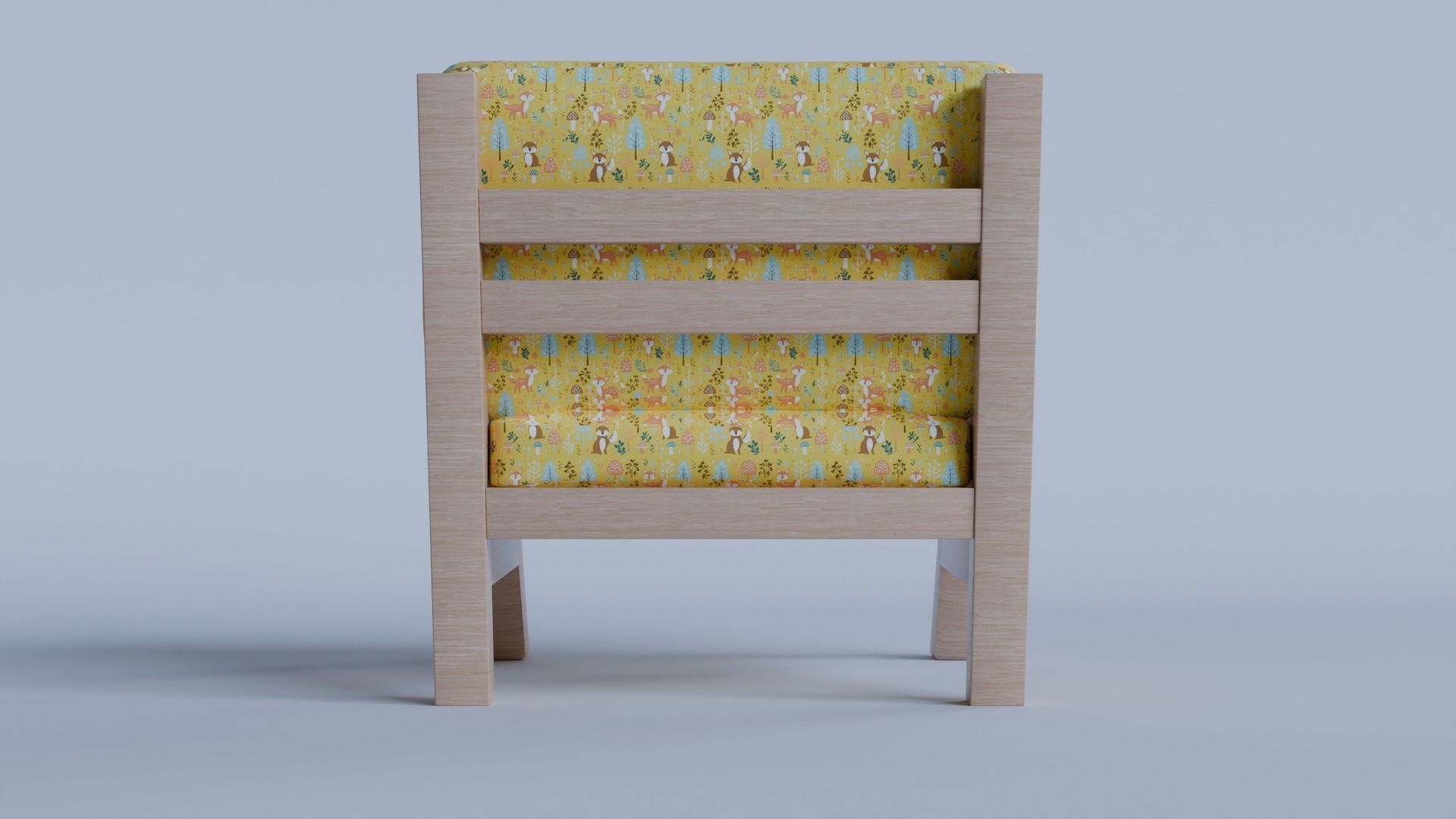 lounge chair 3d model 3D model_4