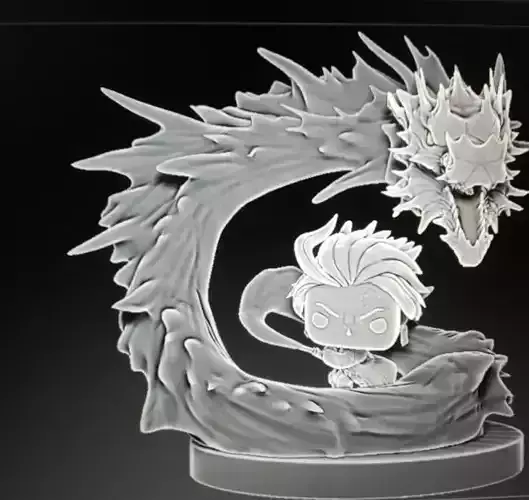 TANJIRO Dance of the Fire God FUNKO POP