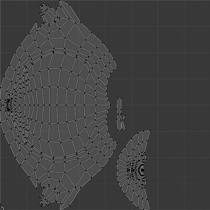 Stylized CHICKEN Low-poly 3D model_11