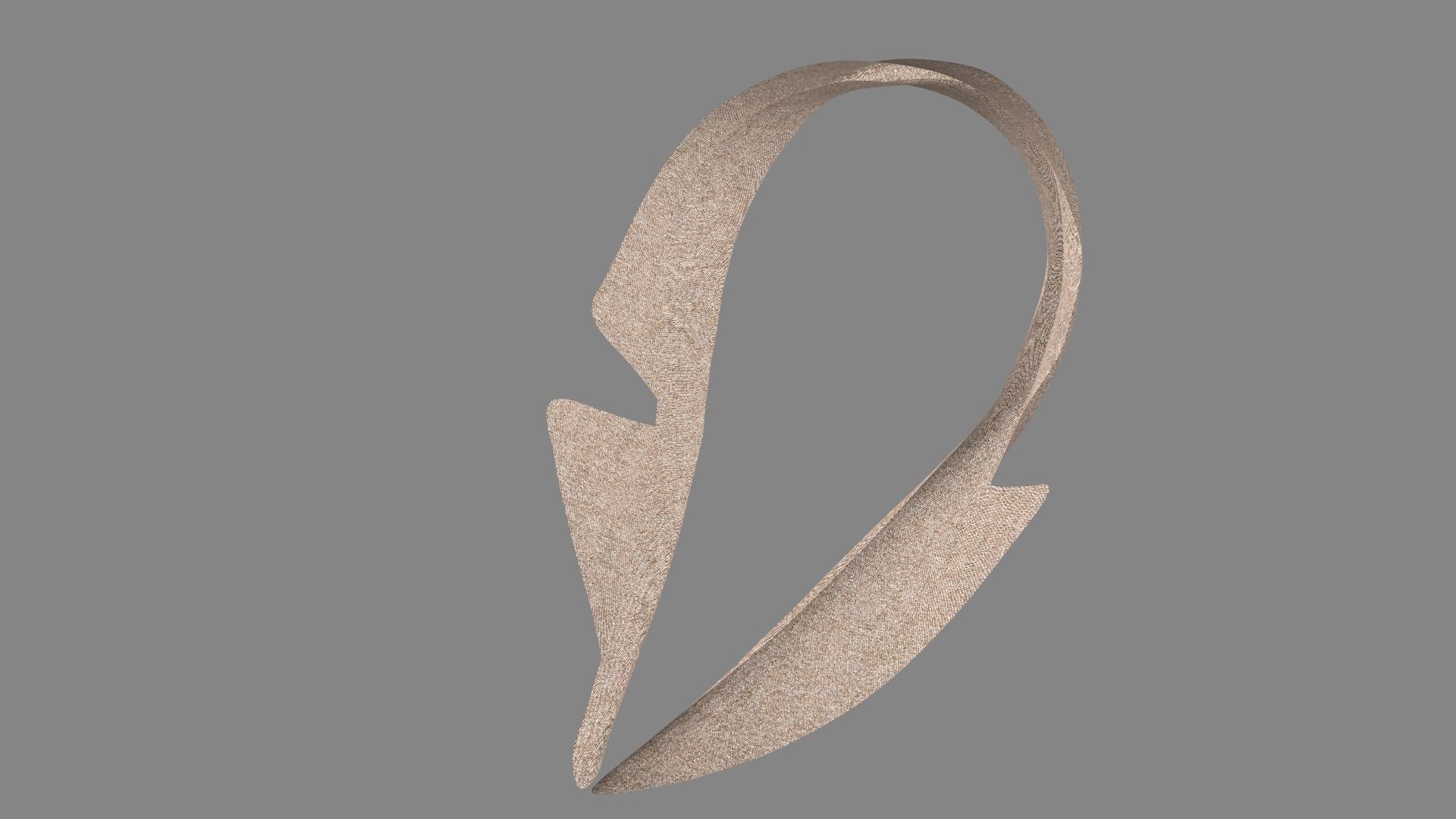 Dress collars scarves and necklaces decorated 3d models 3D model_6