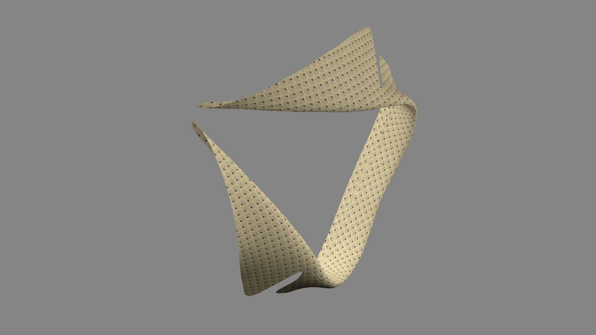 Dress collars scarves and necklaces decorated 3d models 3D model_4