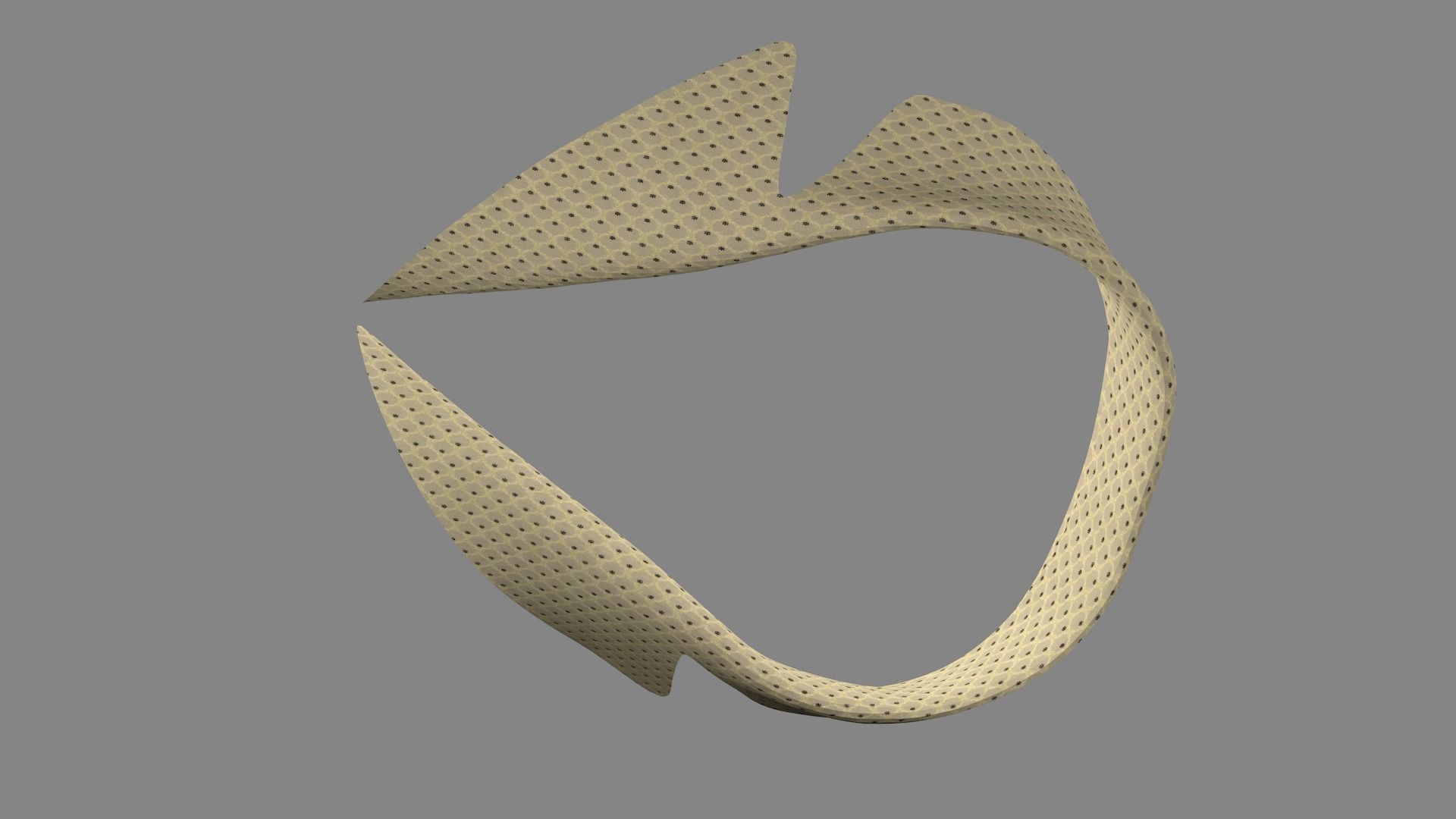 Dress collars scarves and necklaces decorated 3d models 3D model_3