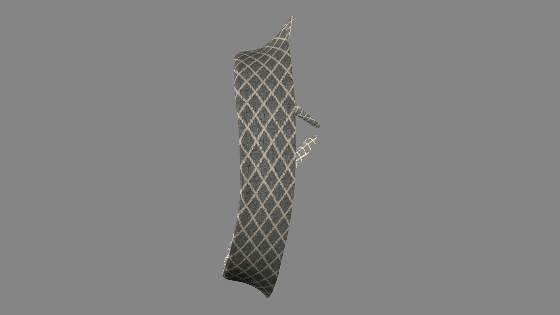 Dress collars scarves and necklaces decorated 3d models 3D model_3