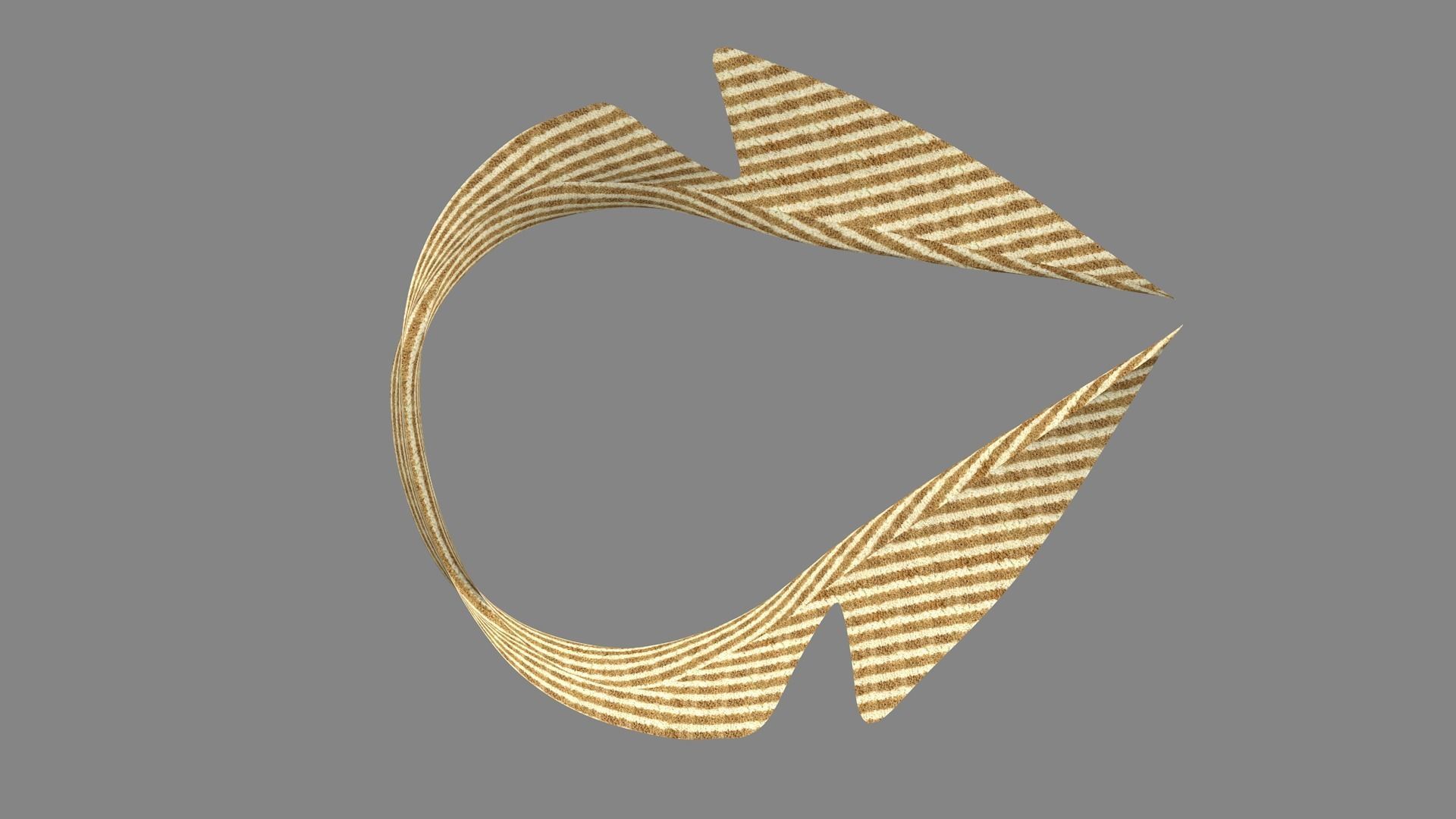 Dress collars scarves and necklaces decorated 3d models 3D model_5