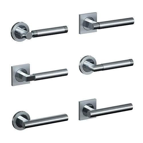 Door handle levers set 3D model